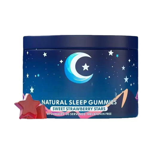 SleepFuel Natural Nighttime Strawberry Gummies