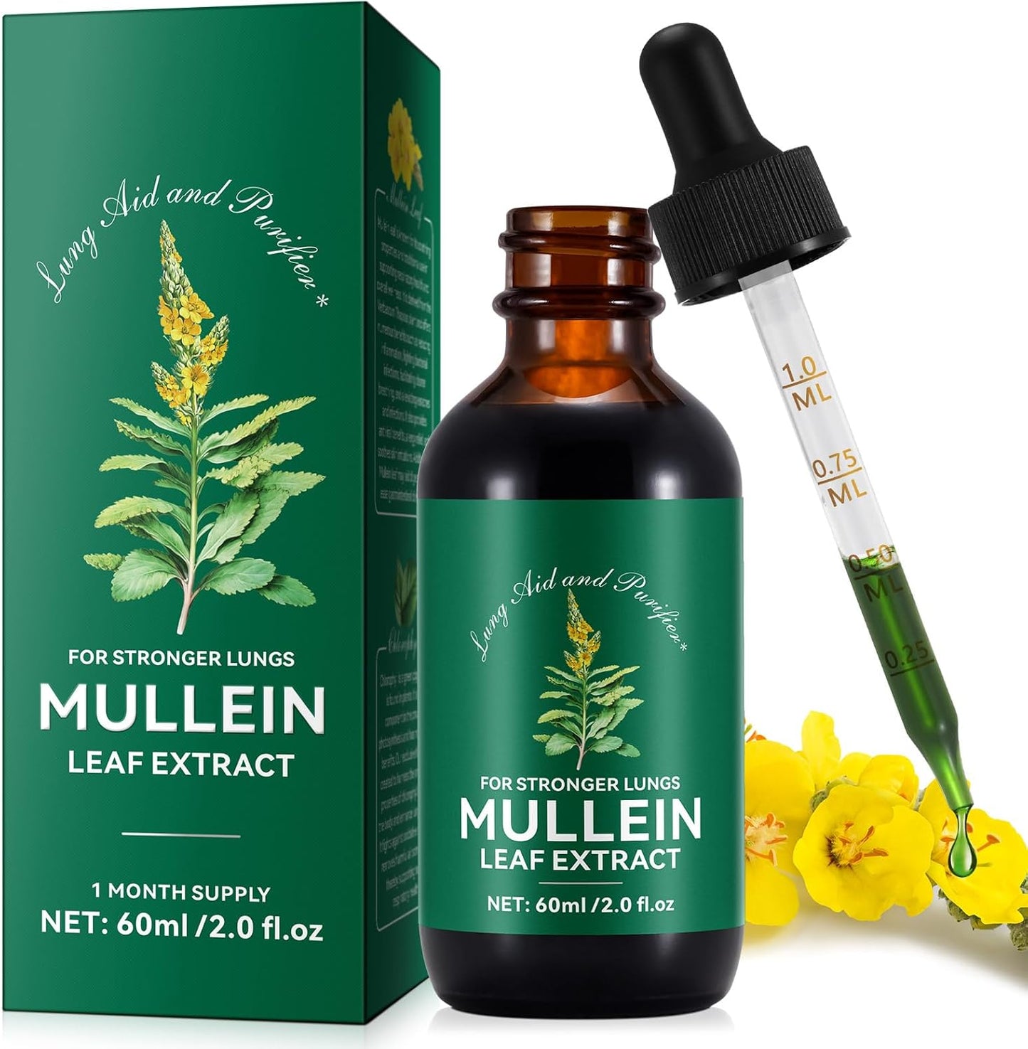 Respiratory Cleanse Mullein Leaf Drops