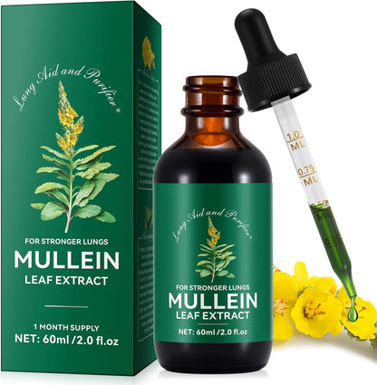 Respiratory Cleanse Mullein Leaf Drops