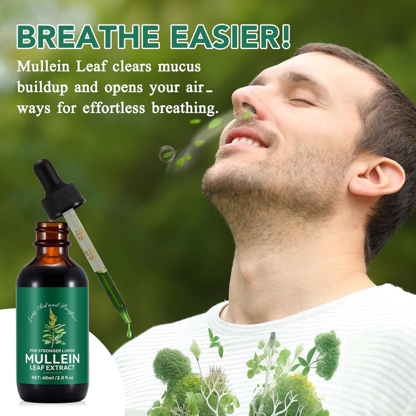 Respiratory Cleanse Mullein Leaf Drops