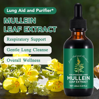 Respiratory Cleanse Mullein Leaf Drops